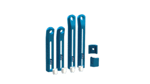 head post with extension blue